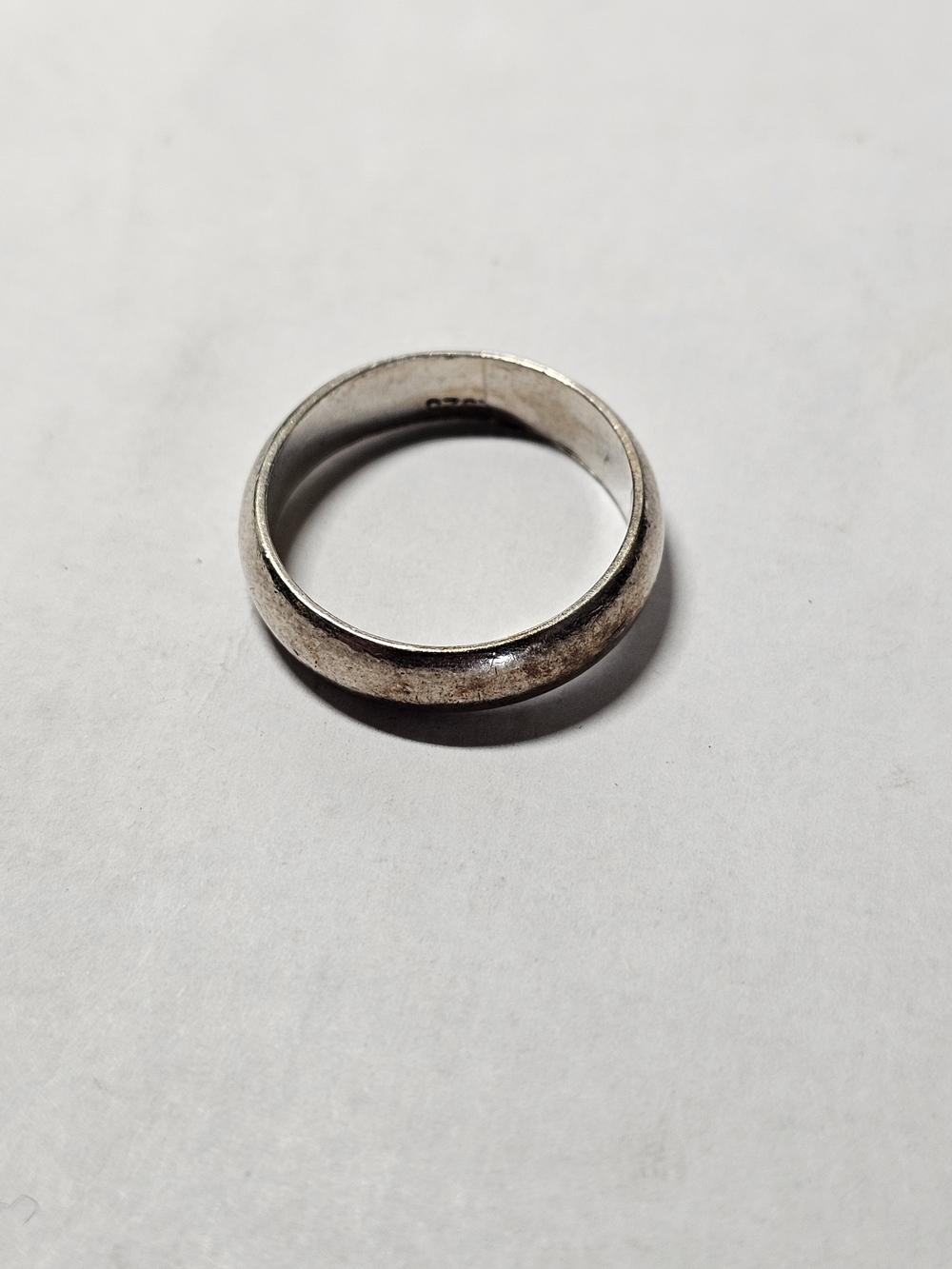 Classic Sterling Silver 925 Men's Band Ring - Size 9¼ - Picture 3 of 5